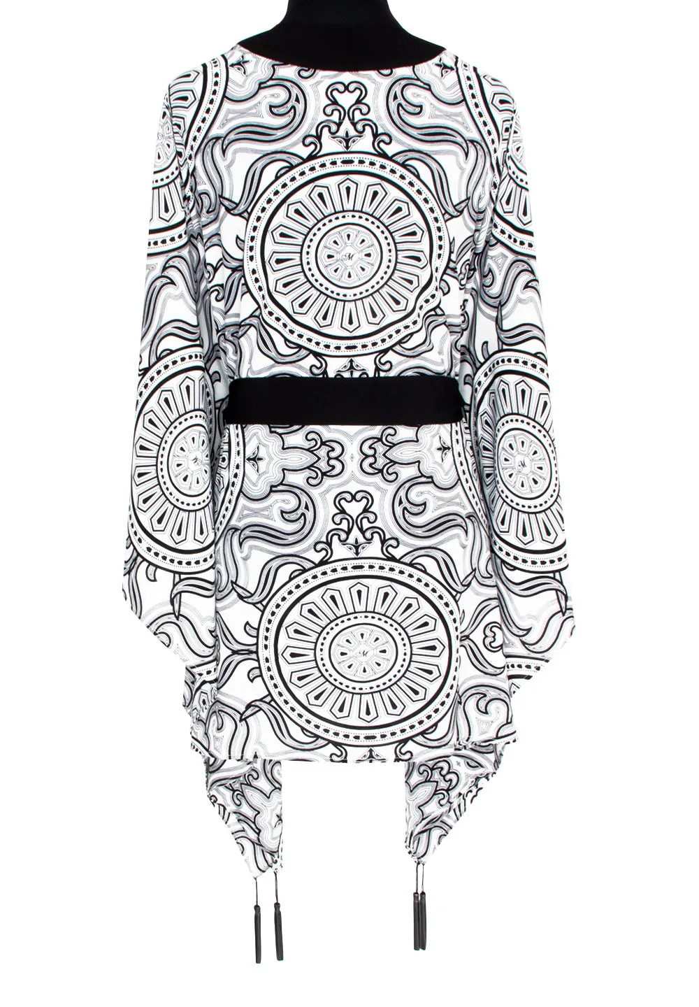 Tribal - Moon Kimono (Black)