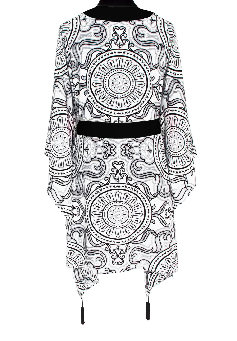 Tribal - Moon Kimono (Black)