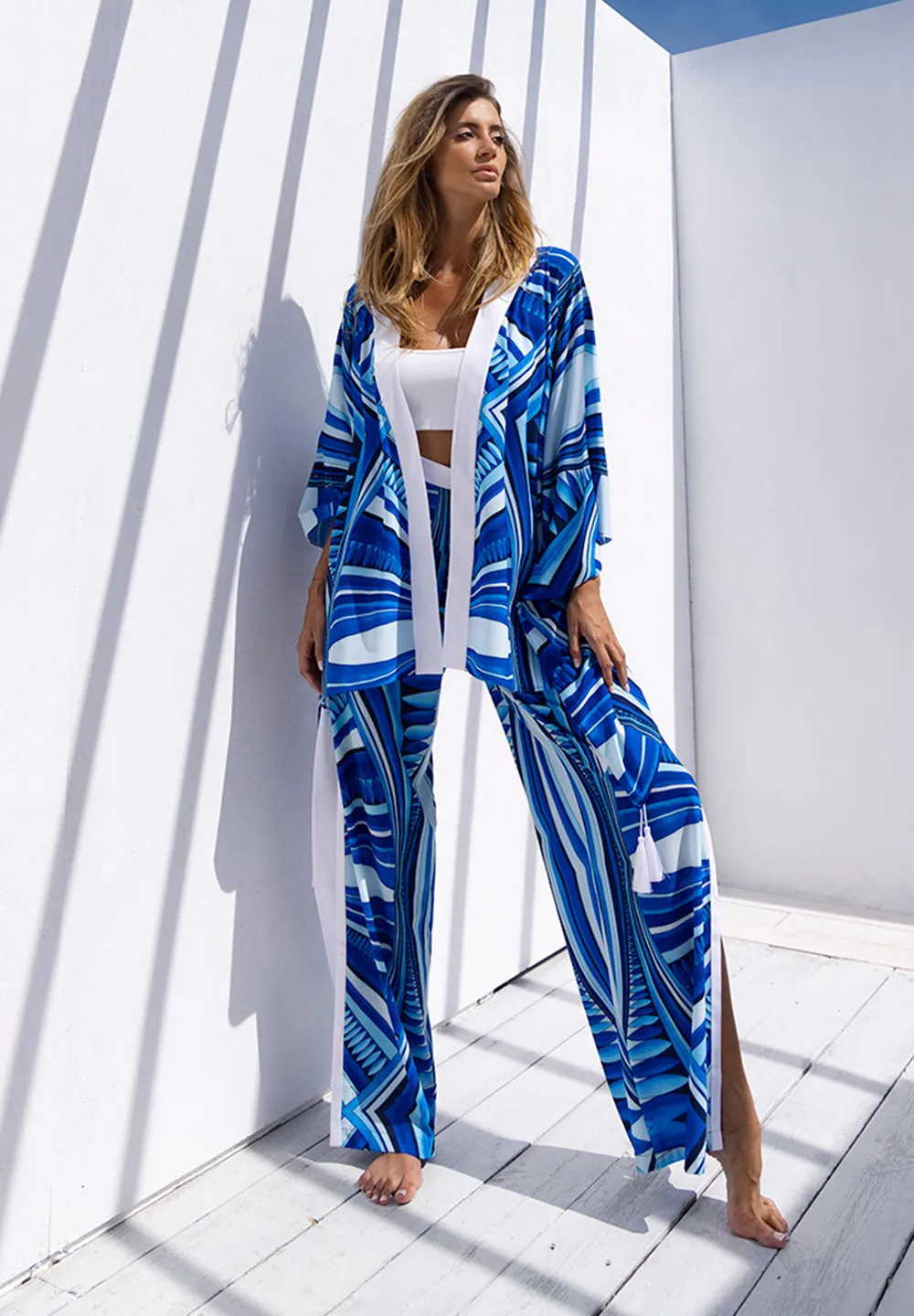 Tribal - Panacea Kimono (Off-White)