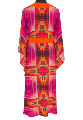 Tribal - Pink Kimono (Neon Orange)