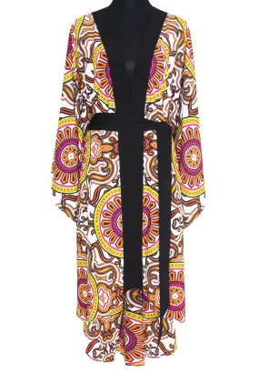Tribal - Sun Kimono (Black)