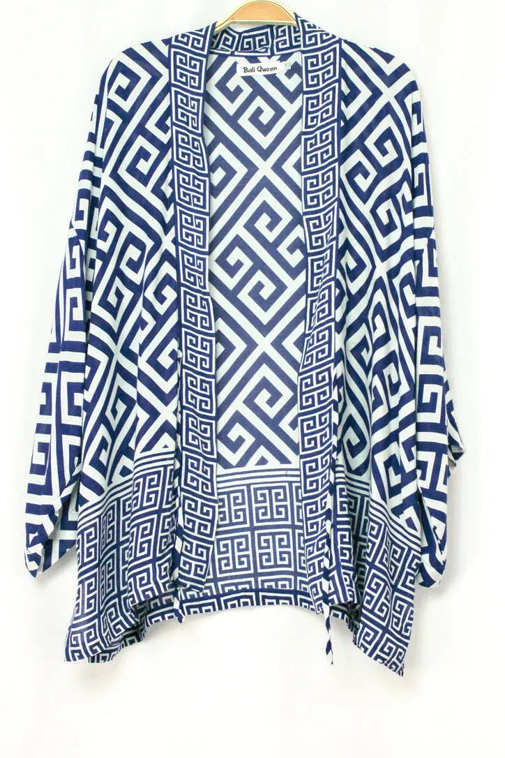 Tribal Tides Short Kimono