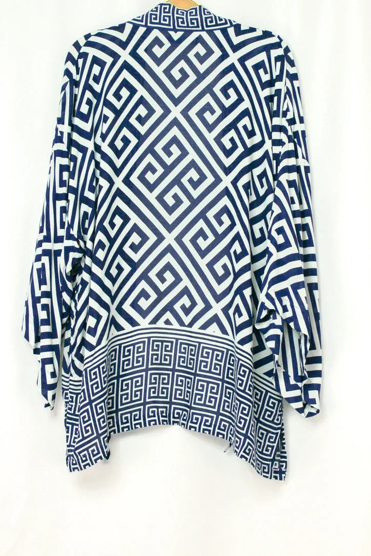 Tribal Tides Short Kimono