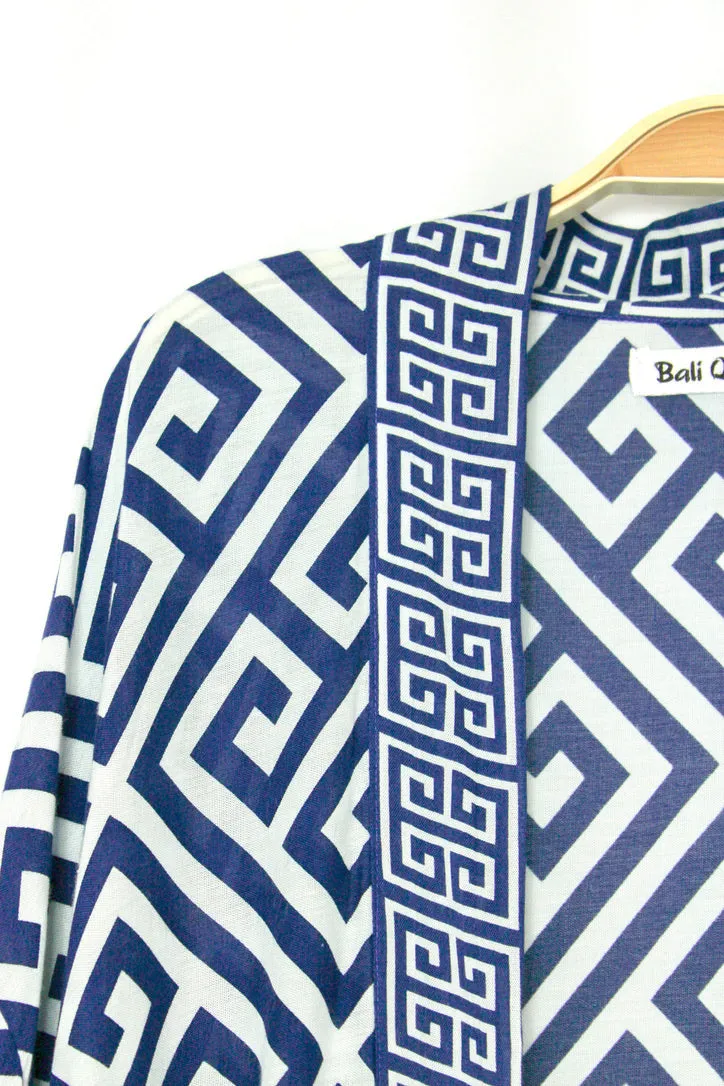 Tribal Tides Short Kimono