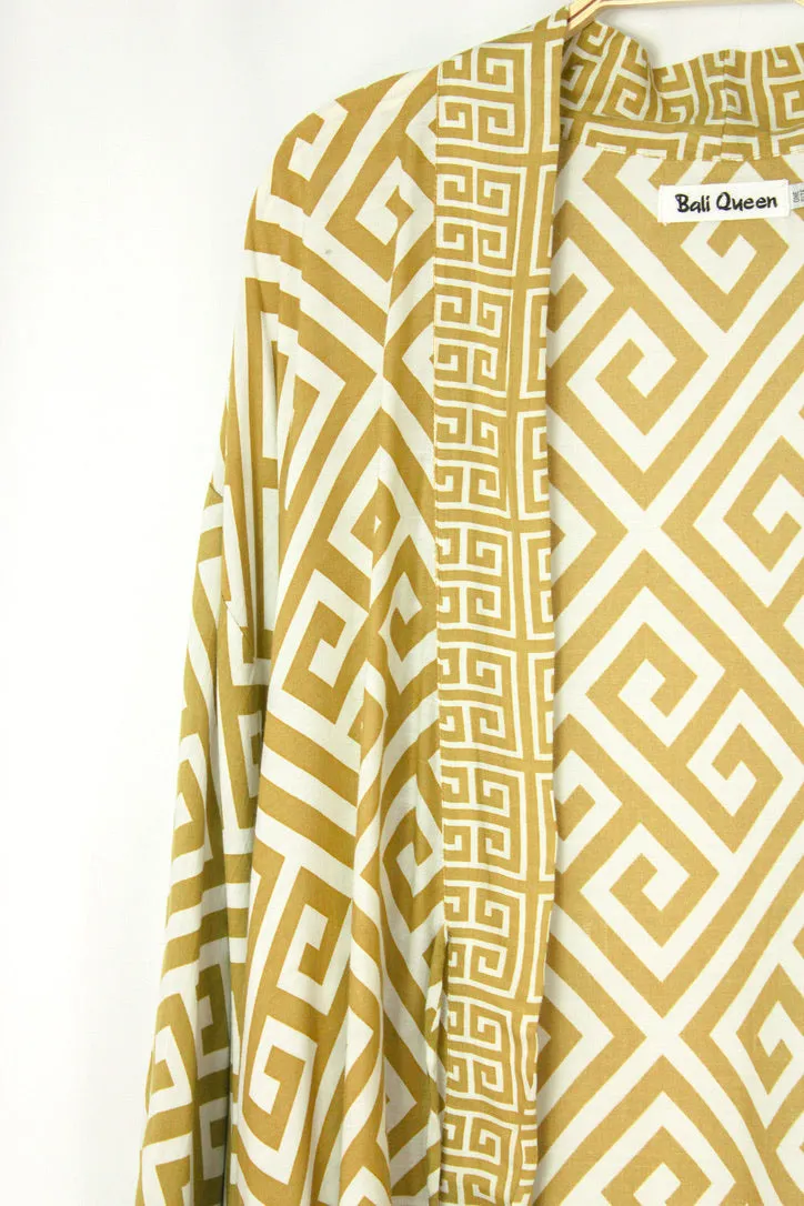 Tribal Tides Short Kimono