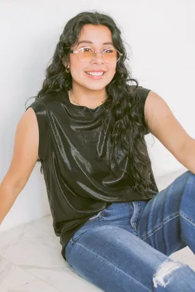 Urban Alloy Metallic Top {Black}