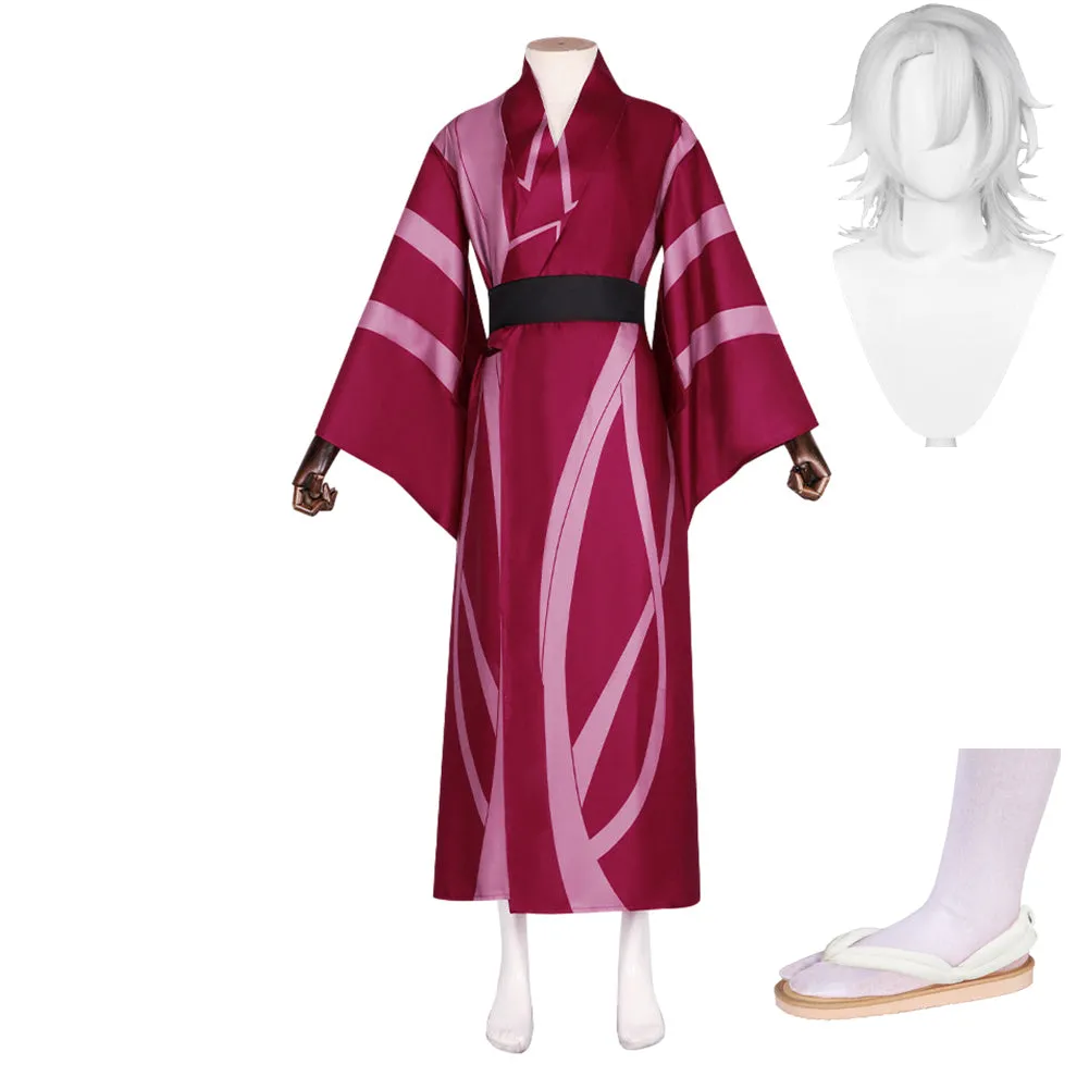 Uzui Tengen Kimono Outfits Halloween Carnival Suit Cosplay Costume