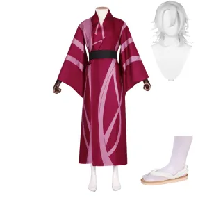 Uzui Tengen Kimono Outfits Halloween Carnival Suit Cosplay Costume