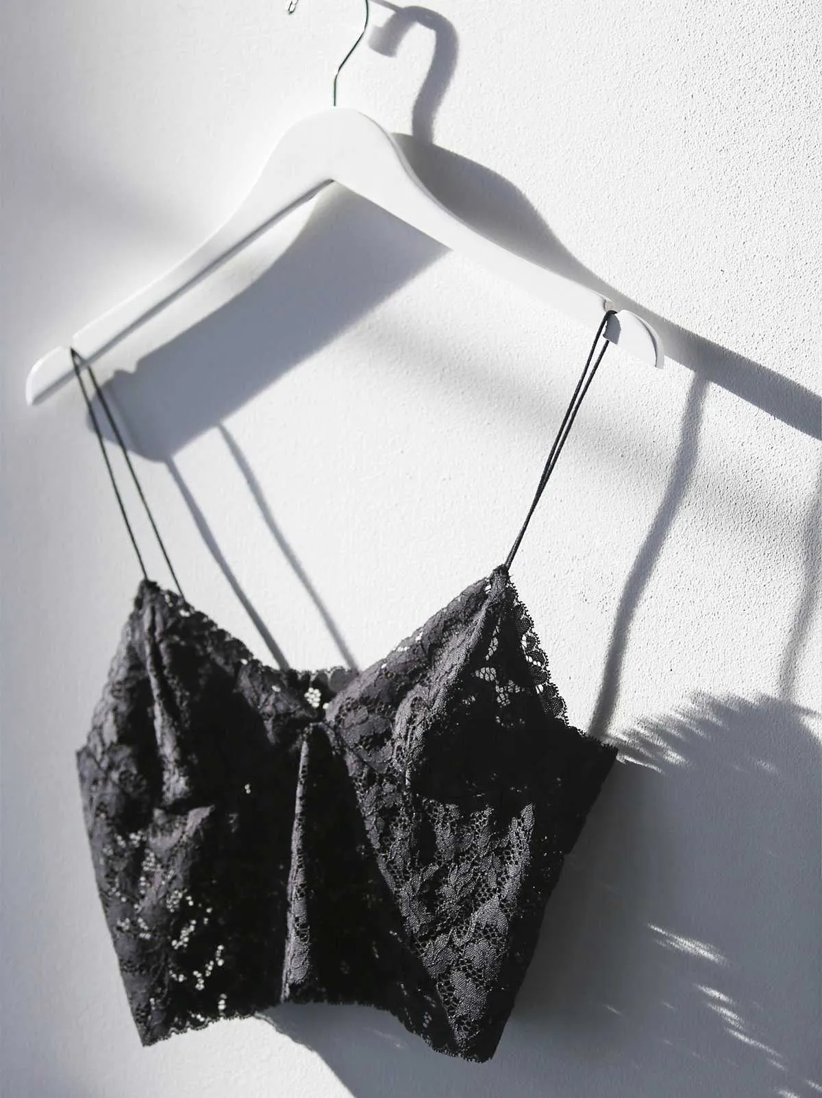 V Neck lace trim cami crop top camisoles tanks tops