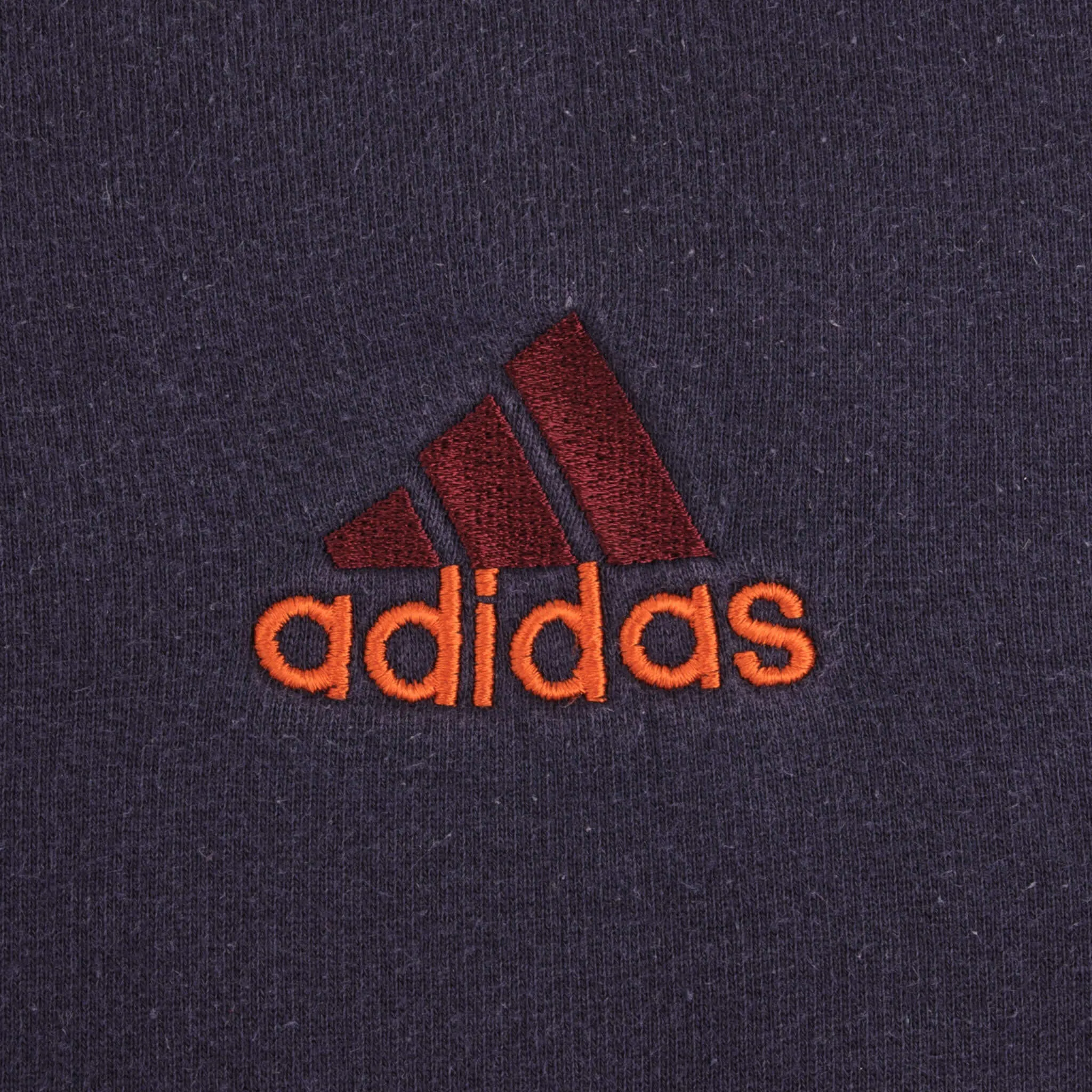 VINTAGE ADIDAS CLASSIC NAVY BLUE CREWNECK SWEATSHIRT 1990S SIZE LARGE