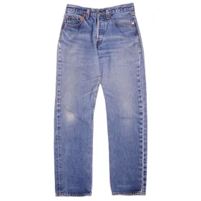 VINTAGE LEVIS 501 JEANS INDIGO SIZE W27 L29 MADE IN USA