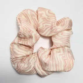Wavy Silk Scrunchie