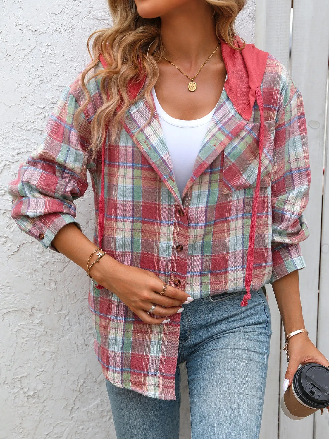 With You Flannel Jacket