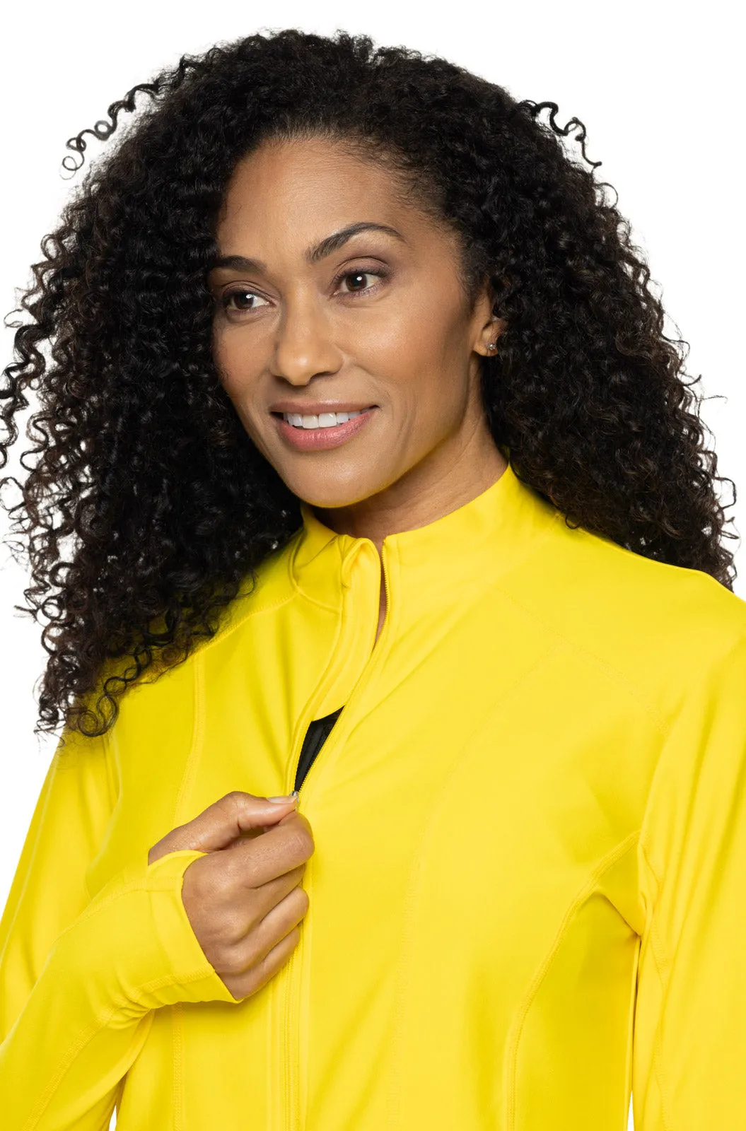 Women's Malawi Swim Jacket  |  Bold Yellow