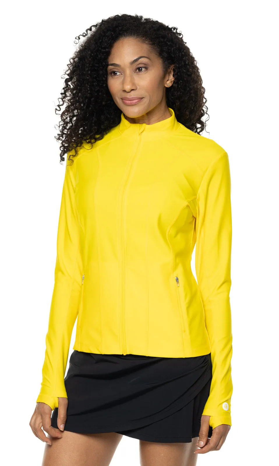 Women's Malawi Swim Jacket  |  Bold Yellow