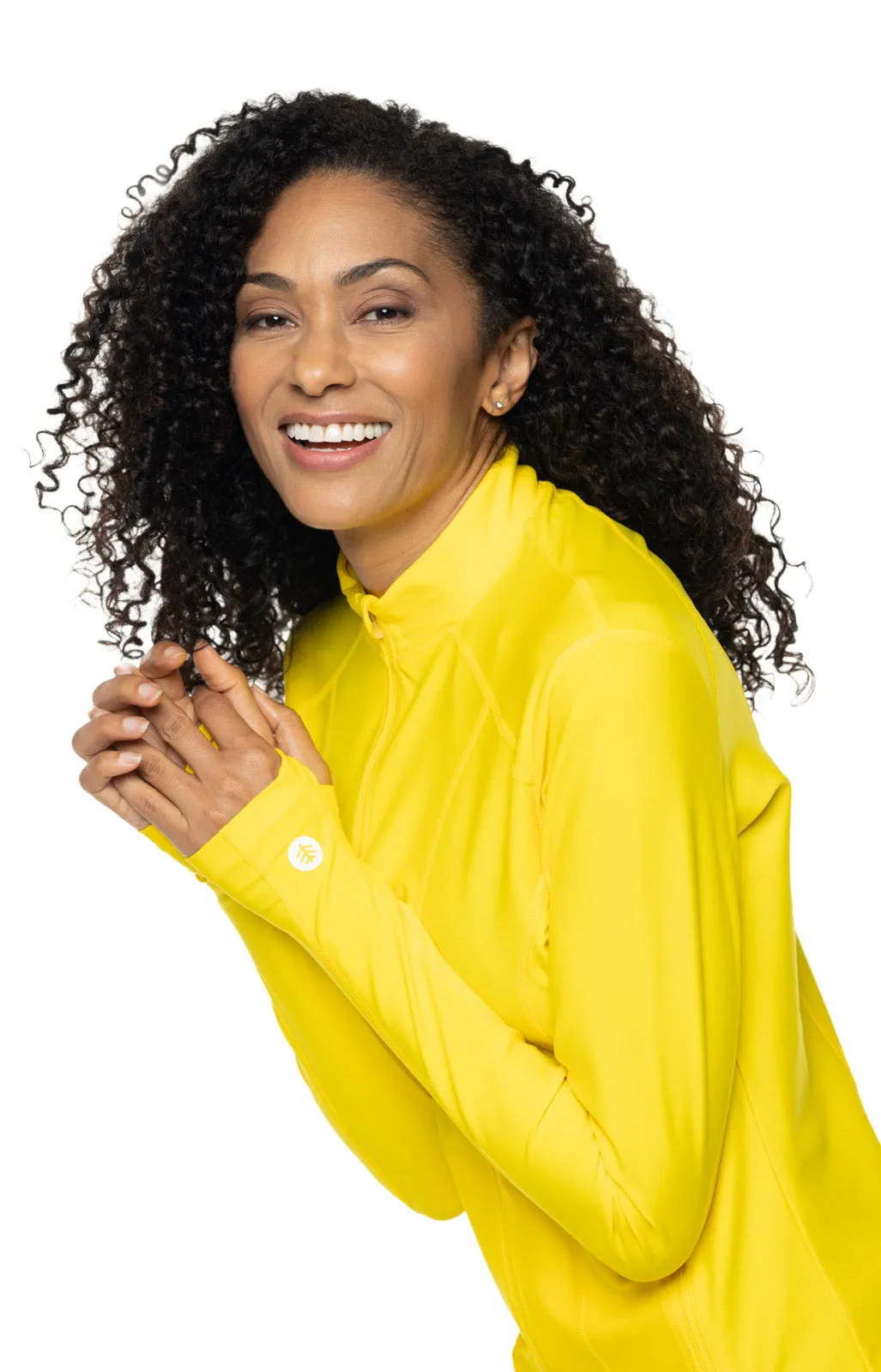 Women's Malawi Swim Jacket  |  Bold Yellow