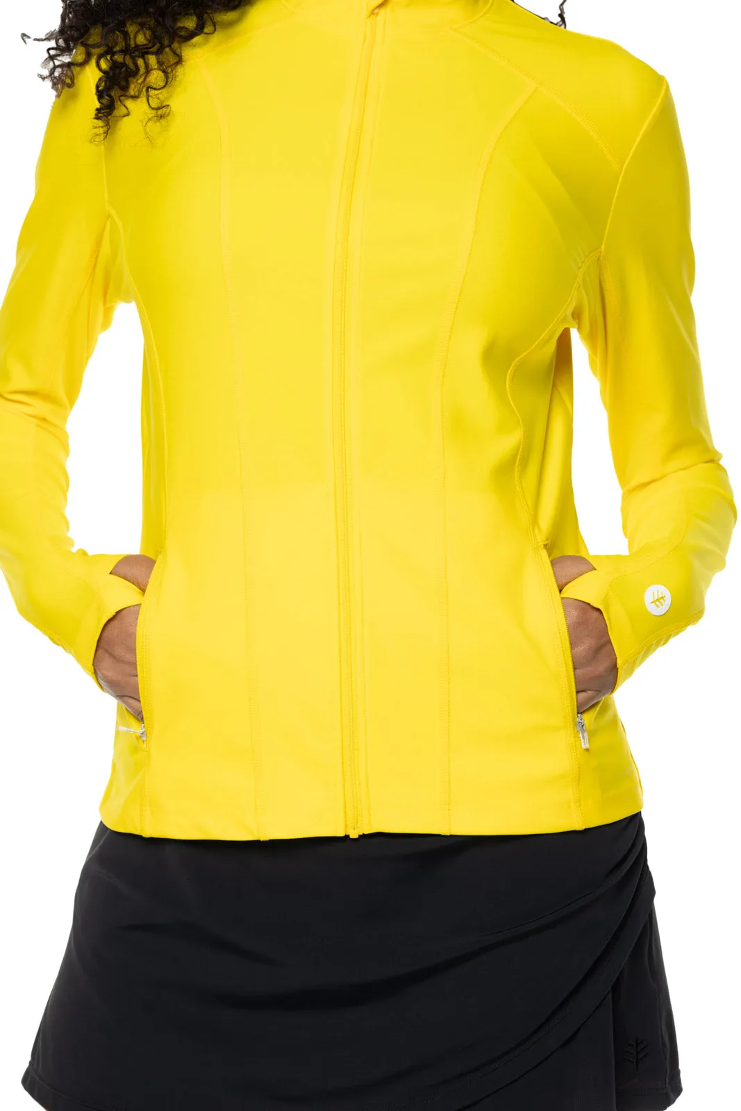 Women's Malawi Swim Jacket  |  Bold Yellow