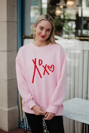 XOXO Heart Wholesale Graphic Sweatshirt