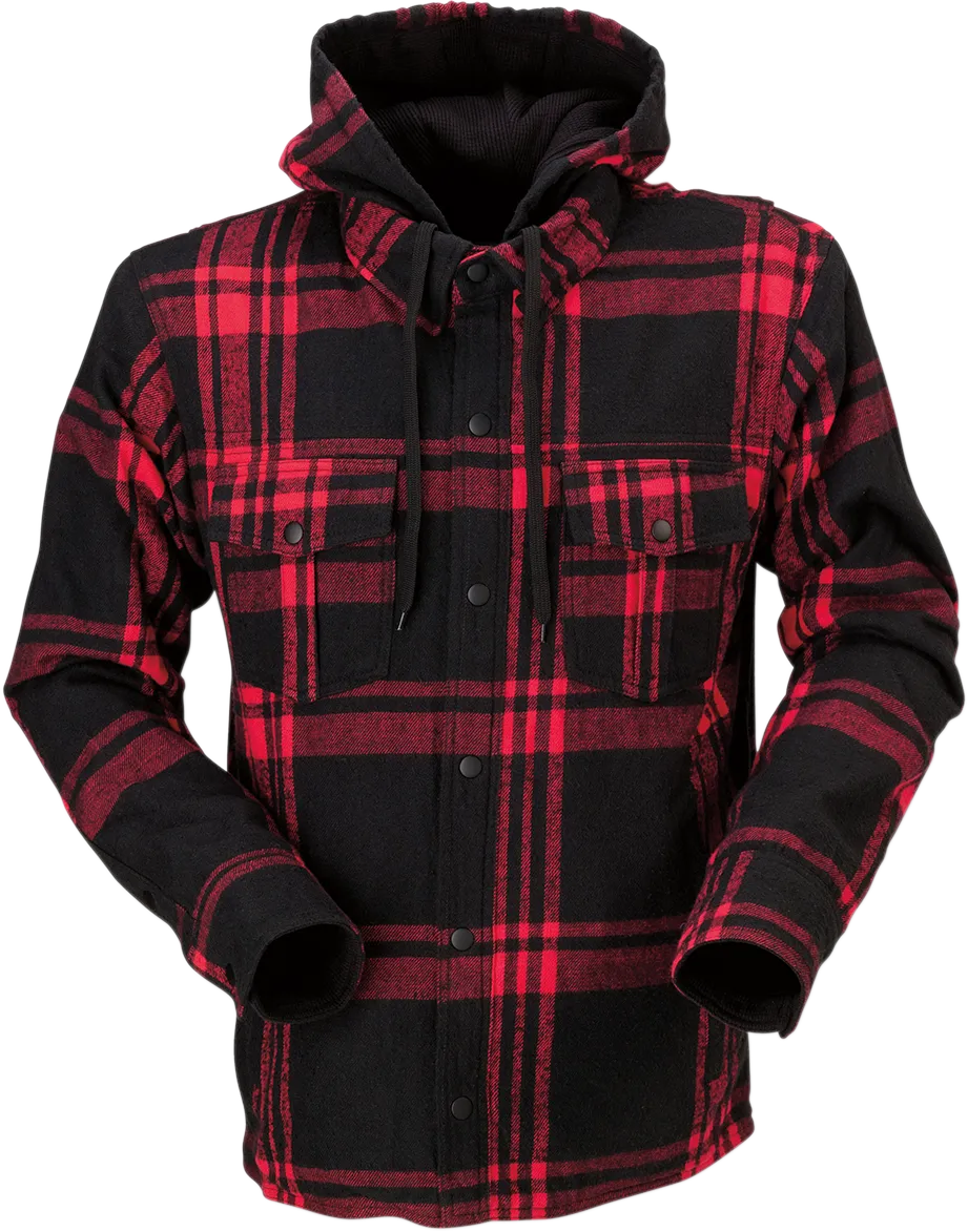 Z1R Timber Flannel Shirt - Red/Black - XL 2820-5336