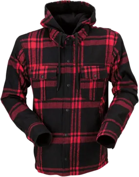 Z1R Timber Flannel Shirt - Red/Black - XL 2820-5336